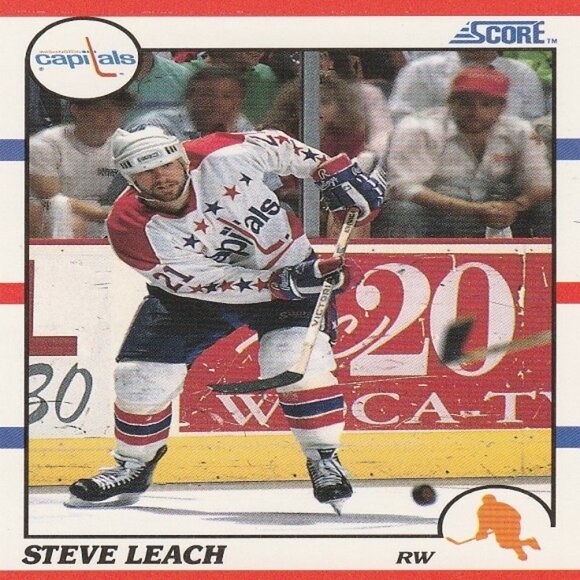 Steve Leach Hockey Card Collection - Picture 2 of 3